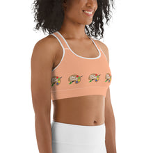 Load image into Gallery viewer, 9:15 Palette - Orange 2 - Sports bra