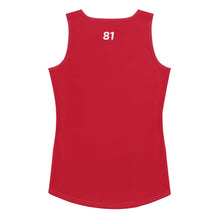Load image into Gallery viewer, E.D.A Signature Revised - Red - Sublimation Cut & Sew Tank Top