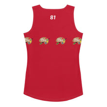Load image into Gallery viewer, 9:15 Palette - Red - Women's Tank Top