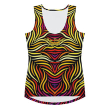 Load image into Gallery viewer, Tropic - Pacifico Font - Women's Sublimation Cut & Sew Tank Top