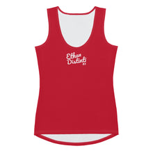 Load image into Gallery viewer, E.D.A Signature Revised - Red - Sublimation Cut & Sew Tank Top