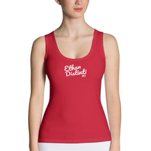 Load image into Gallery viewer, E.D.A Signature Revised - Red - Sublimation Cut & Sew Tank Top