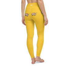 Load image into Gallery viewer, 9:15 Palette - Yellow - Yoga Leggings
