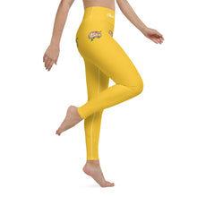 Load image into Gallery viewer, 9:15 Palette - Yellow - Yoga Leggings