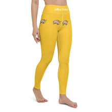 Load image into Gallery viewer, 9:15 Palette - Yellow - Yoga Leggings