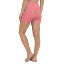 Load image into Gallery viewer, 9:15 Palette - Pink 2 - Yoga Shorts