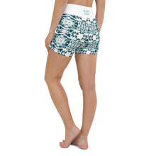 Load image into Gallery viewer, Diamonds - pacifico font - Yoga Shorts