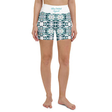 Load image into Gallery viewer, Diamonds - pacifico font - Yoga Shorts