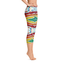 Load image into Gallery viewer, Cake/Sprinkles - Capri Leggings