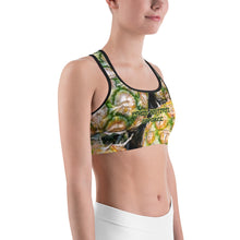 Load image into Gallery viewer, Pineapple Design - Sports bra