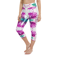 Load image into Gallery viewer, A Splash Of Paint - Yoga Capri Leggings