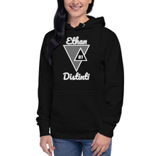 Load image into Gallery viewer, Triangles 81 - Color : Black - Unisex Hoodie *NOTE : This Item "Run Small" Order A Size Bigger Than Your Size.