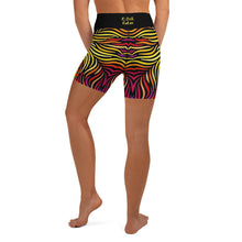 Load image into Gallery viewer, Tropic - pacifico font - Yoga Shorts