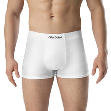 Load image into Gallery viewer, White w/Black Pacifico font (Boxer Briefs)
