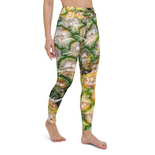 Load image into Gallery viewer, Pineapple Design - Yoga Leggings
