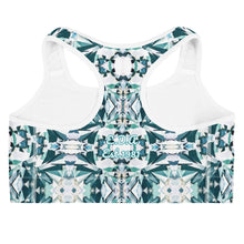 Load image into Gallery viewer, Diamonds - pacifico font - Sports bra