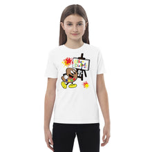 Load image into Gallery viewer, Ethan The Palette - Kids Paint Splash Coll #1 - Organic Cotton Kids T-Shirt (Avail In Other Colors)