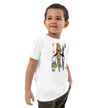 Load image into Gallery viewer, Ethan The Merman - Kids Paint Splash Coll #1- Organic Cotton Kids T-Shirt (Avail In Other Colors)