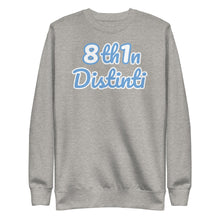 Load image into Gallery viewer, Number 81 - *Carbon Grey : WHITE numbers with JORDY outline, JORDY BLUE with WHITE outline - Unisex Fleece Pullover *NOTE : This Item "Run Small" Order A Size Bigger Than Your Size.