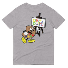 Load image into Gallery viewer, Ethan Palette Paints - Heather Grey - Short-Sleeve T-Shirt