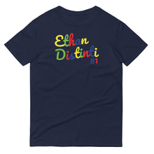 Load image into Gallery viewer, E.D.A 4 Colors Signature - Coll #1- Available In Other T-Shirt Colors - Unisex Short-Sleeve T-Shirt