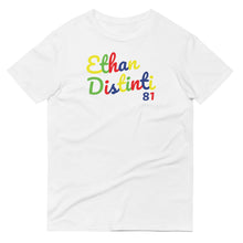 Load image into Gallery viewer, E.D.A 4 Colors Signature - White - Unisex Short-Sleeve T-Shirt