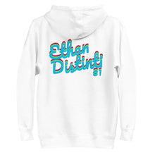 Load image into Gallery viewer, Ethan Watercolor Paint - White - Unisex Hoodie *Note This Hoodie "RUN SMALL" Please Order A Size Bigger Than Your Normal Size.