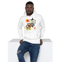 Load image into Gallery viewer, *Ethan Palette Paints - Paint Splash Coll #2 Unisex Hoodies - Avail In The Colors Of WHITE, BLACK *NOTE These Hoodies "RUN SMALL" Please Order A Size Bigger Than Your Normal Size.