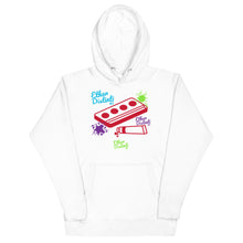 Load image into Gallery viewer, Ethan Watercolor Paint - White - Unisex Hoodie *Note This Hoodie "RUN SMALL" Please Order A Size Bigger Than Your Normal Size.
