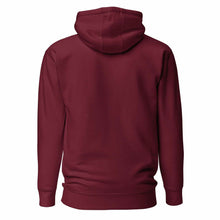 Load image into Gallery viewer, 202.C - Maroon - Gold/White Text - Unisex Hoodie *NOTE: This Item &quot;Run Small&quot; Order A Size Up.
