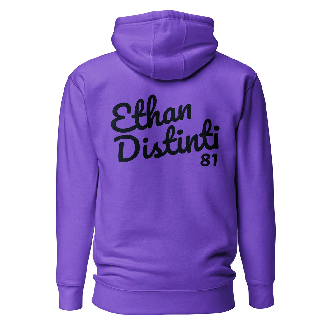 FWE - Purple - Black text - Design On Back - Unisex Hoodie *NOTE: This Item 