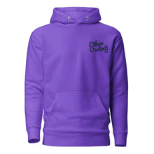 Load image into Gallery viewer, FWE - Purple - Black text - Design On Back - Unisex Hoodie *NOTE: This Item &quot;Run Small&quot; Order A Size Up.
