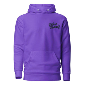 FWE - Purple - Black text - Design On Back - Unisex Hoodie *NOTE: This Item "Run Small" Order A Size Up.