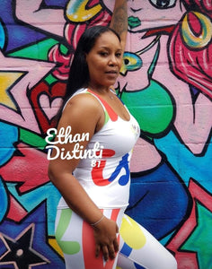 E.D.A 4 Colors Signature - White - Wrap Around - Women's Tank Top