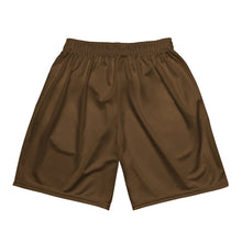 Load image into Gallery viewer, Prayer Works - Brown - Unisex Mesh Shorts
