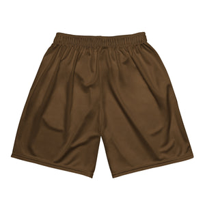 Prayer Works - Brown - Unisex Mesh Shorts