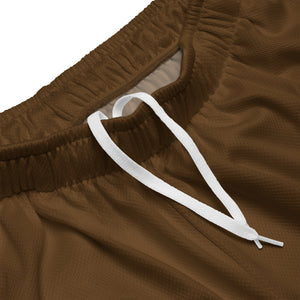 Prayer Works - Brown - Unisex Mesh Shorts