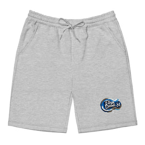 Waves Of Paint - Coll #1 - Avail In The Colors: Heather Grey, White, Black - Men's Fleece Shorts