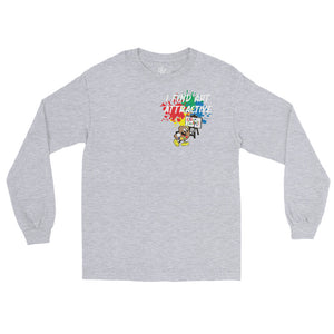 I Find Art Attractive - Ethan Palette - Coll #2.2 (Small Print) Men’s Long Sleeve Shirt * Also Avail In Others Colors