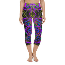 Load image into Gallery viewer, Lasers - Yoga Capri Leggings
