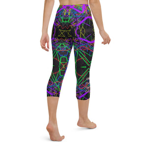 Lasers - Yoga Capri Leggings