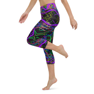 Lasers - Yoga Capri Leggings