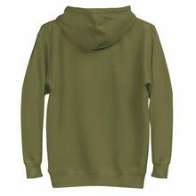 Load image into Gallery viewer, FWE - Military Green - Orange Text - Unisex Hoodie *NOTE: This Item &quot;Run Small&quot; Order A Size Up.
