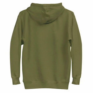 FWE - Military Green - Orange Text - Unisex Hoodie *NOTE: This Item "Run Small" Order A Size Up.