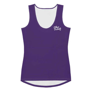 Art 101 - Purple - White Text - White Stitching - Women's Tank Top