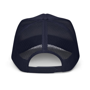 E.D.A Signature - Foam Coll# 4 - Black Embroidery - Mesh Foam Trucker Hat: Avail In Other Colors