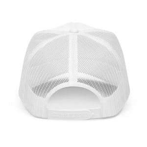 E.D.A Signature - Foam Coll# 4 - Black Embroidery - Mesh Foam Trucker Hat: Avail In Other Colors