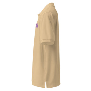 E.D.A Signature - Purple Embroidery - Coll #1 - Premium Polo: Avail In Other Colors
