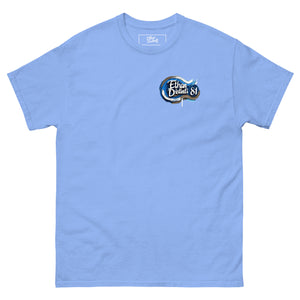 Waves Of Paint - Coll #1 - Avail In The Color: Carolina blue - Unisex Classic Tee *Design On Back