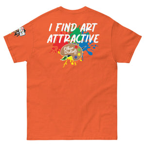 I Find Art Attractive - Art Palette - Coll #1 - Unisex Classic Tee *Also Avail In Other Colors